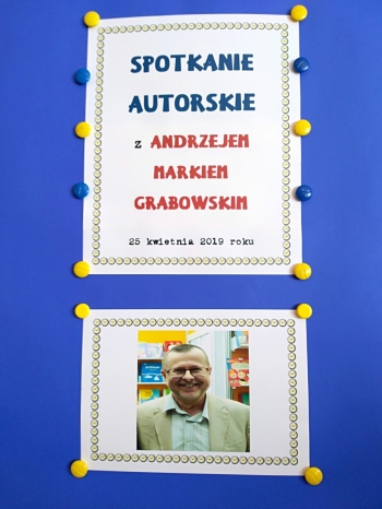 Spotkanie autorskie z Andrzejem Markiem Grabowskim