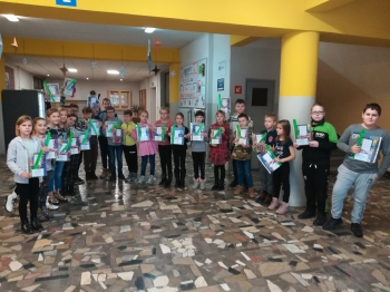 Uczestnicy szkolnego etapu II Ogólnopolskiego Konkursu Rzecznika Praw Dziecka 2021 z klas I-IV