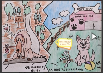 Nina Przybył z klasy IVa