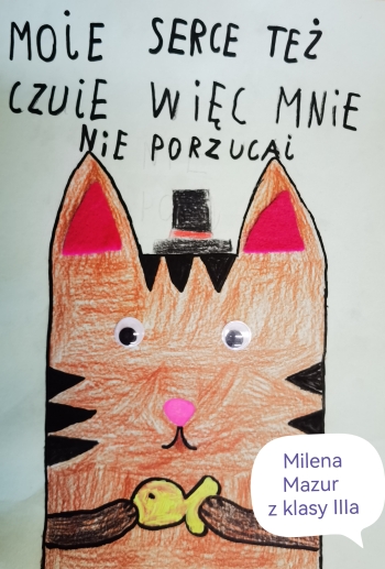 Milena Mazur z klasy IIIa