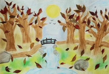 Alicja Łapacz z klasy VIIa