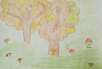 Zofia Ostach z klasy IIa