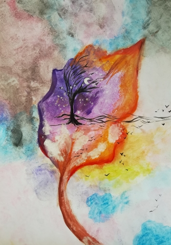 Nina Przybył z klasy Va