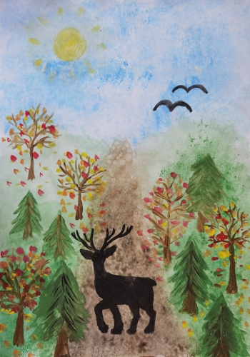 Zofia Łagoda z klasy IIb