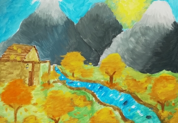 Maja Jańczak z klasy VIIa