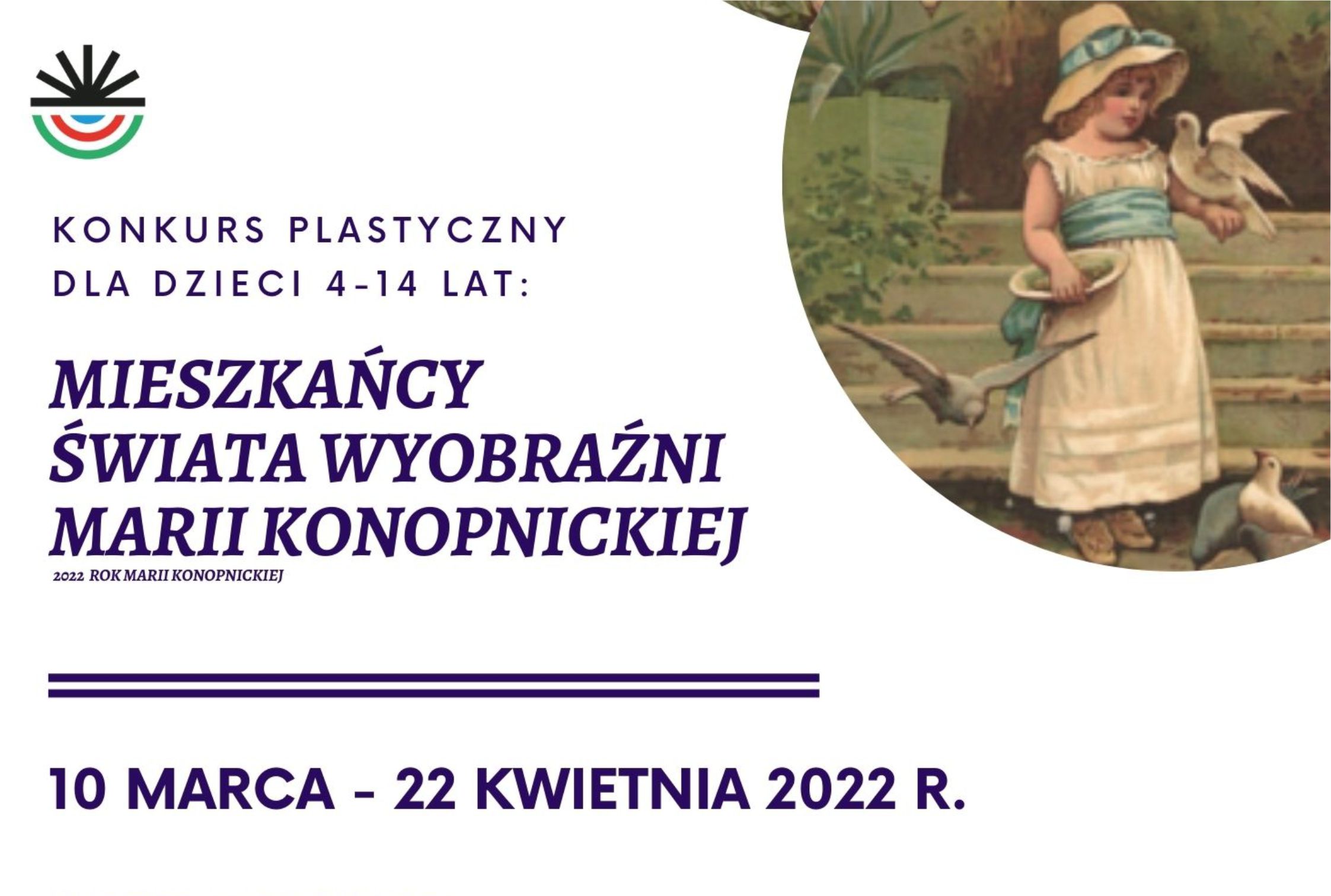 Wojewódzki konkurs plastyczny „Mieszkańcy świata wyobraźni Marii Konopnick