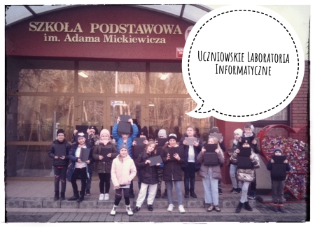 Uczniowskie Laboratoria Informatyczne   w Szkole Podstawowej w Pogorzeli w roku 