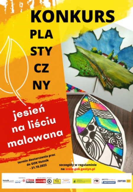 Uczniowie naszej Szkoły laureatami powiatowego konkursu plastycznego ,,Jesień na liściu malowana”     