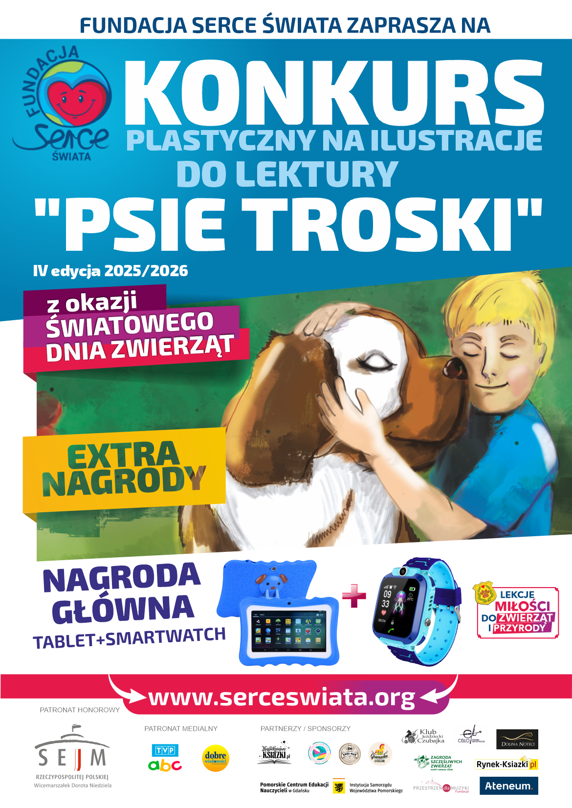 Ogólnopolski konkurs plastyczny z okazji Światowego Dnia Zwierząt – IV edycja